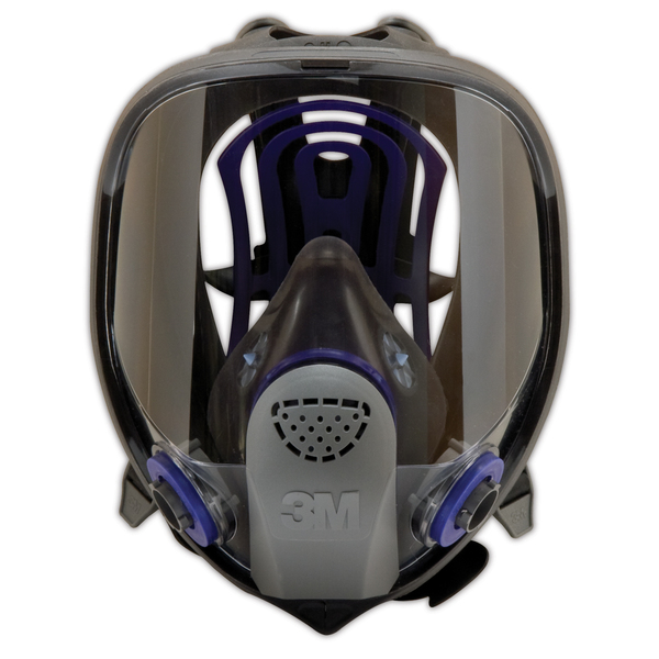 3M Ultimate Full Facepiece Reusable Respirator, Without Filters, Med 50051135894212